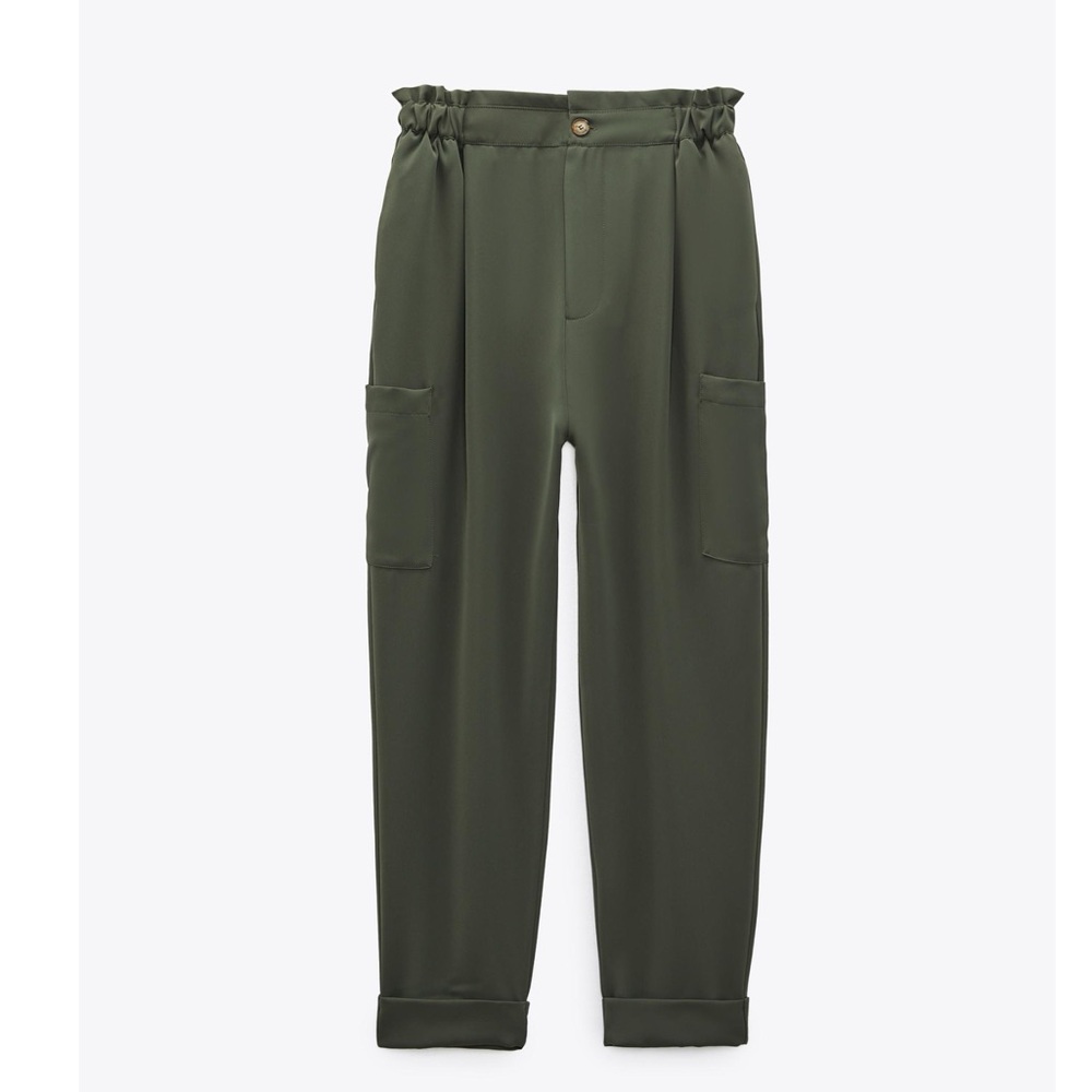 Women’s Green Cargo Pants